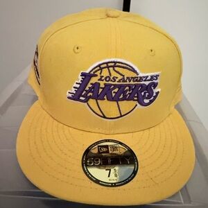New Era Yellow Lakers Cap